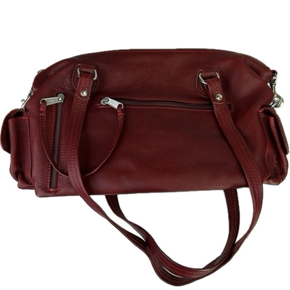 Dudra East Handcrafted genuine Leather shoulder bag East West style